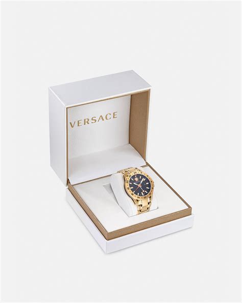 versace gold sport tech watch|versace watches with diamond.